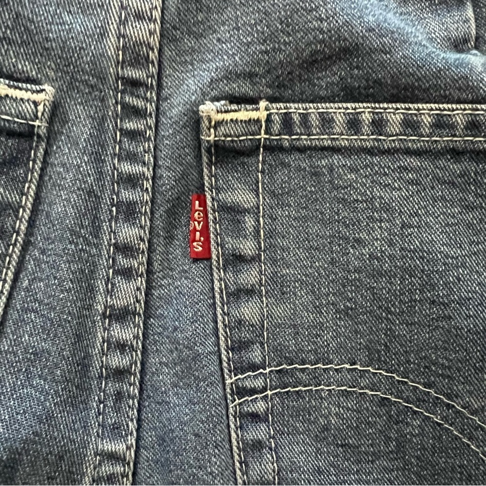 Vintage Y2K Levi’s Dry Goods Wide Leg Cropped Jeans size 10 - Picture 7 of 9